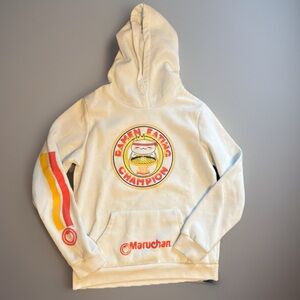Maruchan Ramen Eating Champion hoodie sweater sweatshirt size youth XL 14-16 GUC